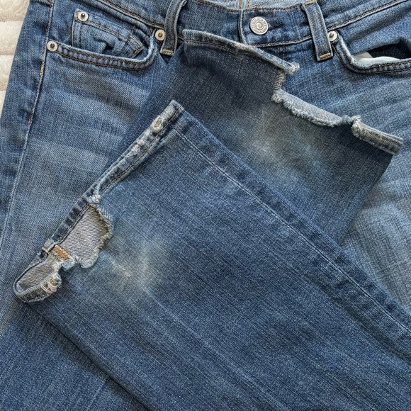 7FAM 7 For All Mankind Bootcut Jeans Midrise 28 - Picture 9 of 14